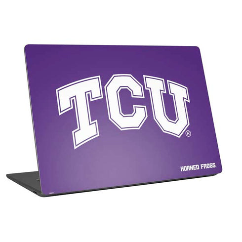 Texas Christian University TCU Horned Frogs Universal Laptop 16.6in (13.4 x 9.7in) Skin